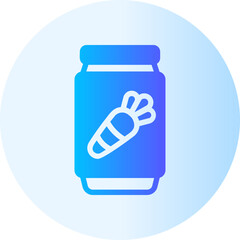 Baby Food gradient icon