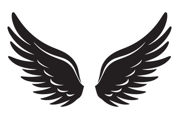 Elegant wings vector art for creative designs and decorations