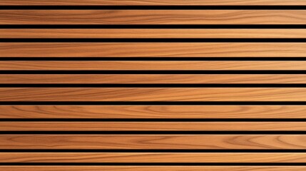 A close-up view of wooden planks arranged in parallel, showcasing a smooth, polished surface with rich, warm tones.