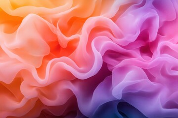 Obraz premium Captivating Fluidity of Vibrant Colors in Abstract Texture Design