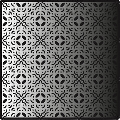 Fototapeta premium Metal pattern. Abstract metallic background. Wallpaper with repeat pattern.