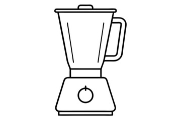 blender line art silhouette vector illustration