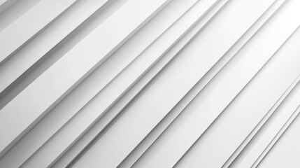 Obraz premium Abstract white diagonal lines background, graphic design, digital art, wallpaper, poster