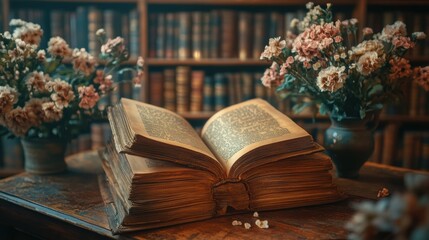 A literary theme being explored, literary motif, literary concept