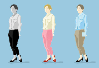 Obraz premium Woman01 