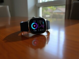 Apple Watch Series 8 on Wooden Table
