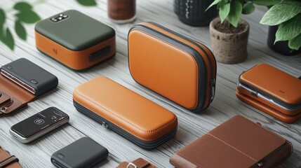 A product design of a travel accessory, compact and convenient, travel essential