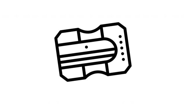 pencil sharpener animated icon