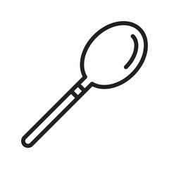 Wooden Spoon icon vector image. Suitable for mobile apps, web apps and print media.