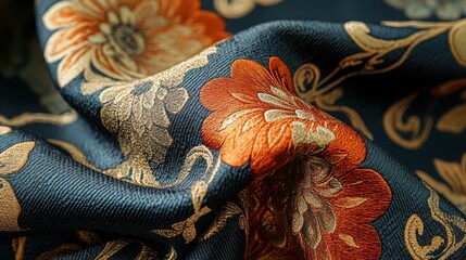 A textile design for an upholstery fabric, durable material, furniture covering