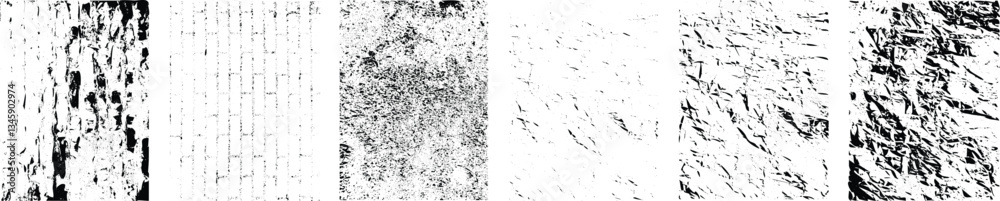 Poster grunge urban backgrounds set.texture vector.dust overlay distress grain ,simply place illustration o