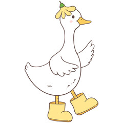 Cottagecore spring silly goose