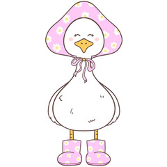 Cottagecore spring silly goose