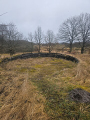 The remains of an old water park in Denmark