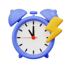 3d alarm clock ringing, set of alarm clock ringing, reminder concept icon