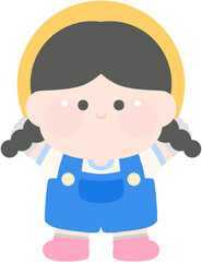 유치원 어린이집 식목일 어린이농부 꼬마농부 일러스트