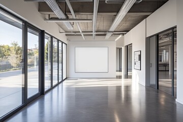 Modern, spacious, empty office/lab area