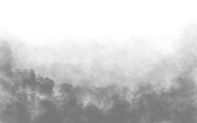 Obraz premium 회색 연기 일러스트 이미지 PNG