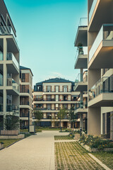 Haus, Architektur bei Sonnenuntergang