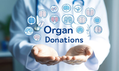 Doctor Offering Hope Organ Donation Awareness and Support