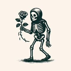 Hand drawn vintage style sketch design vector