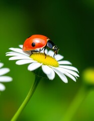 Ladybug on a flower