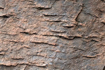Weathered rock formation with for use as a background or texture