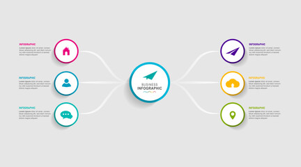 Business circle. timeline infographic icons designed for abstract background template milestone element modern diagram process technology digital marketing data presentation
