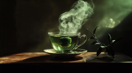 cup of herb tea