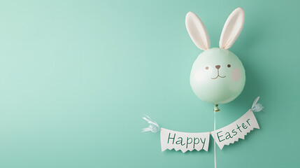 Fototapeta premium easter, bunny, egg, holiday, spring, decoration, celebration, toy, color, colorful, tradition, easter egg, pink, seasonal, cute