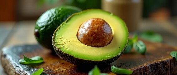 A ripe avocado is a nutritious fruit rich in healthy fats, vitamins, minerals, and antioxidants