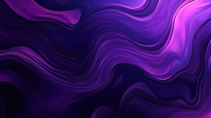 Naklejka premium Abstract background of Mystical deep purple swirls create mesmerizing digital aura