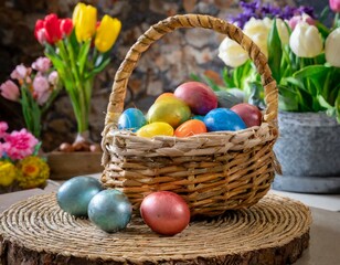 Naklejka premium An Ostern