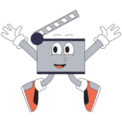 Movie Clapperboard Character