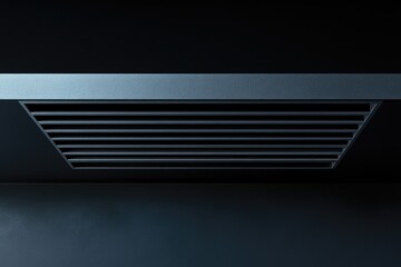 A detailed view of a ceiling vent cover, suitable for architectural or interior design uses