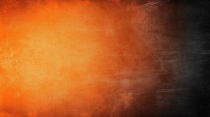 A vibrant gradient background featuring warm orange tones transitioning to dark gray, evoking depth and texture.