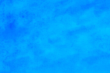 artistic backdrop: close up of blue watercolor stains on paper