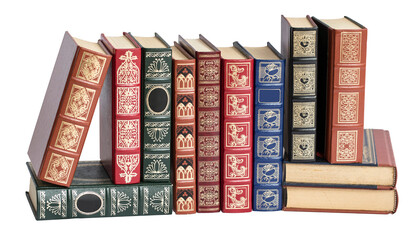Old antique books