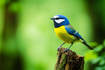 Naklejka premium Arafed view of a river surrounded by a forest and a cliff