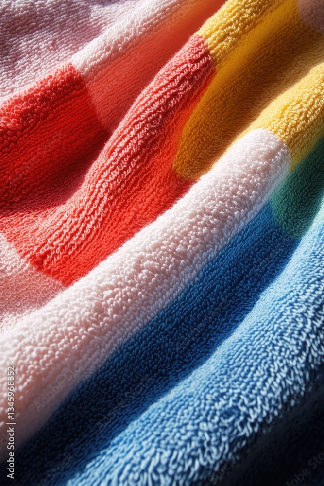 Poster a close-up view of a towel containing a toothbrush, useful for travel or personal use