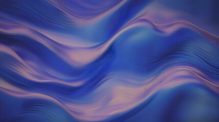 Obraz premium Abstract blue and purple wavy lines background. Perfect for websites, presentations, and digital art projects.