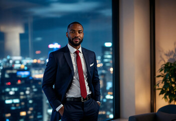 "Corporate Visionary: A Man in Command of the Future"

