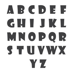 Set logo vector all alphabet letters full pack graphic design template vector illustration.