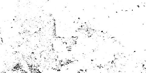 Fototapeta premium Dirt messy splash overlay and Black and white Dust overlay distress grungy effect paint. Black and white grunge seamless texture. Dust and scratches grain texture on white and black background.
