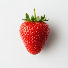 strawberry on a white background