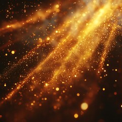 A bright yellow background with a lot of sparkles