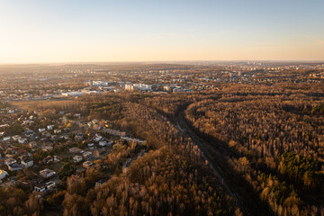 Południowe katowice- las - dzielnica Ochojec i Murcki