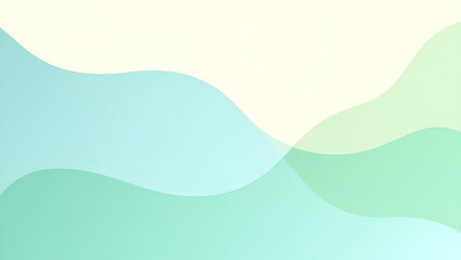 Obraz premium Abstract Minimalist Illustration with Smooth Gradients and Geometric Shapes for Balance and Harmony