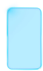 Blue Futuristic Light Frame