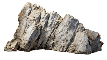 Earthy Rock on PNG Transparent Background. Rugged, Nature, Outdoor Decor

